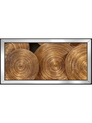 DB Sanat Soyut Şekiller Motifli Kanvas Tablo