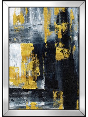 DB Sanat Soyut Şekiller Motifli Kanvas Tablo