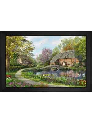 DB Sanat Manzara Temalı Kanvas Tablo