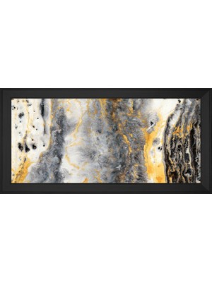 DB Sanat Soyut Şekiller Motifli Kanvas Tablo