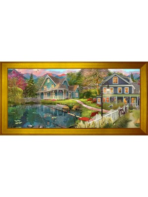 DB Sanat Manzara Temalı Kanvas Tablo