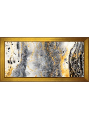 DB Sanat Soyut Şekiller Motifli Kanvas Tablo