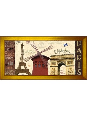 DB Sanat Manzara Temalı Kanvas Tablo