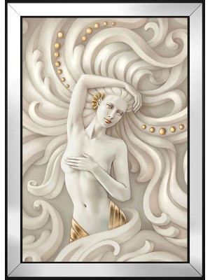 DB Sanat Kadın Motifli Kanvas Tablo