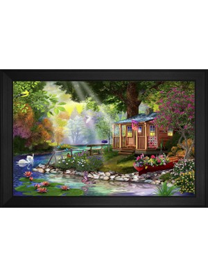 DB Sanat Manzara Temalı Kanvas Tablo