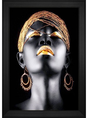 DB Sanat Kadın Motifli Kanvas Tablo