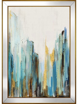 DB Sanat Soyut Şekiller Motifli Kanvas Tablo