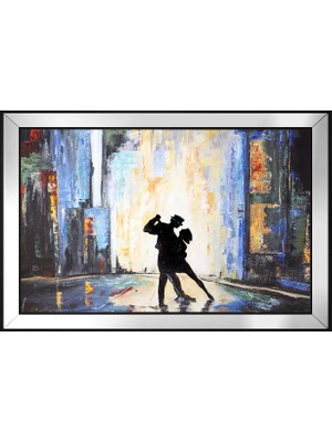 DB Sanat Dans Soyut Motifli Kanvas Tablo