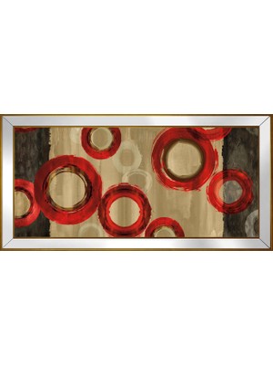 DB Sanat Soyut Şekiller Motifli Kanvas Tablo