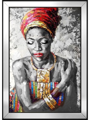 DB Sanat Kadın Motifli Kanvas Tablo