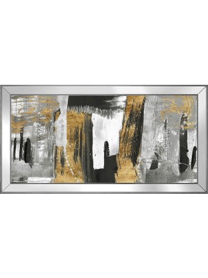 DB Sanat Soyut Şekiller Motifli Kanvas Tablo