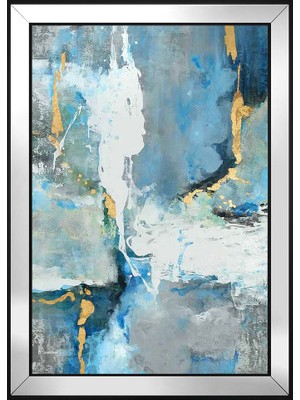 DB Sanat Soyut Şekiller Motifli Kanvas Tablo