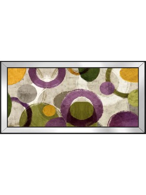 DB Sanat Soyut Şekiller Motifli Kanvas Tablo