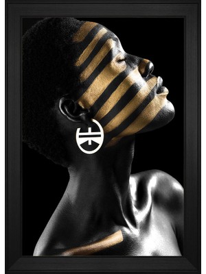 DB Sanat Kadın Motifli Kanvas Tablo