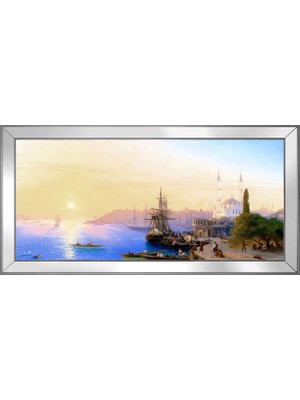 DB Sanat Eski Istanbul Motifli Kanvas Tablo