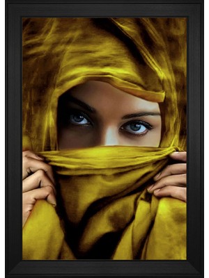 DB Sanat Kadın Motifli Kanvas Tablo