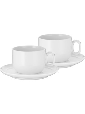 WMF Barista Porselen 2'li Cappucino Bardağı Seti