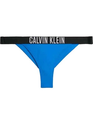 Kadın Calvin Klein Elastik Şeritli Brazilian Kesim Bikini Altı