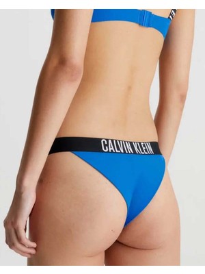 Kadın Calvin Klein Elastik Şeritli Brazilian Kesim Bikini Altı