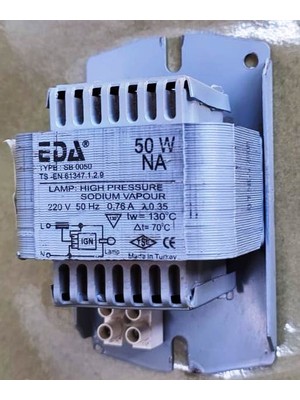 Eda 50W Lamp High Pressure Sodium Vapour