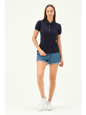 Msw Kadın Regular Fit Polo Yaka T-Shirt