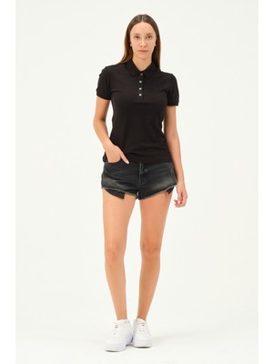 Msw Kadın Regular Fit Polo Yaka T-Shirt