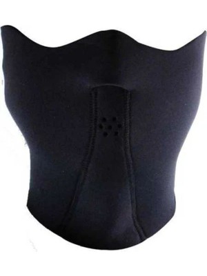 Ebakbak Motosiklet ve Bisiklet Neopren Balaklava Boyun Rüzgar Kulak Yağmur Koruma Su Geçirmez Maske Polar Kumaş Motor