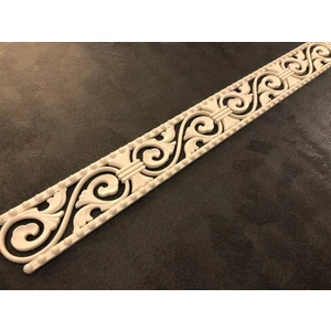 Deco Market Dekoratif Boyanabilir Işlemeli Duvar Bordürü 10,5*100 cm