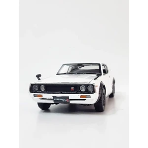 Nissan Skyline 1:24 Model Maket Araba Beyaz