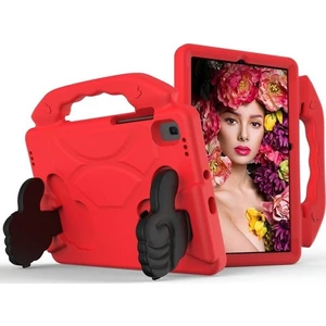 Samsung Galaxy Tab A8 10.5 SM-X200 (2021) Kılıf Yatay Stadlı Çocuk Için Parmaklı Eva Like Silikon Kılıf