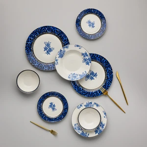 Yulina Porselen 24 Parça 6 Kişilik Yemek Takımı