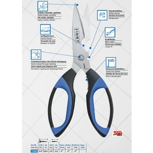 Kretzer Fınny Çok Amaçlı Mutfak Makası - 8,0" / 20 cm 771620