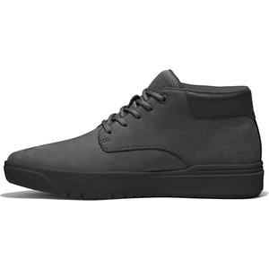 Mıd Lace Up Sneaker Siyah Erkek Düz Bot
