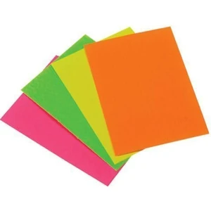 Fosforlu Fon Kartonu 25CM x 35CM 10'lu Paket