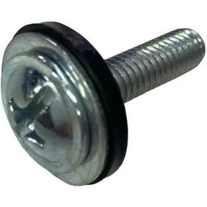 Kaporta Vidası Lastikli ve Pullu M6*20 ( 5 Adet ) - Universal