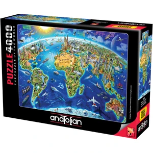 4000 Parçalık Puzzle - Dünyanın Simgeleri 5202