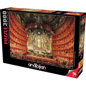 3000 Parçalık Argentina Theatre Tasarımlı Koleksiyon Puzzle – Sanatseverler İçin Özel Yapboz 4930