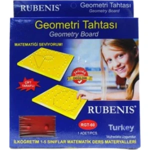 Geometri Tahtası Mavi Rubenis Rgt-60 Çift Taraflı 1 Adet Geometri Tahtası Çift Taraflı 1 Adet