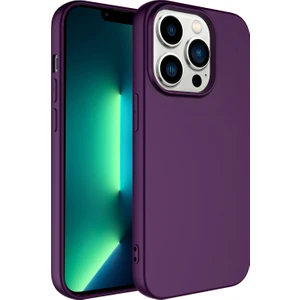 Apple iPhone 14 Pro Max Kılıf Zore Lsr Içi Kadife Dışı Mat Lansman Kapak