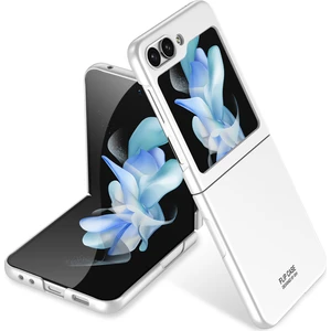 Galaxy Z Flip 5 Kılıf Zore Korumalı Sert Plastik Kıpta Kapak