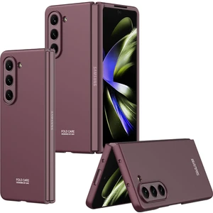 Galaxy Z Fold 5 Kılıf Zore Korumalı Sert Plastik Kıpta Kapak