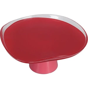 Ripple Pembe Ayaklı Tabak 28 cm 04FIA002606