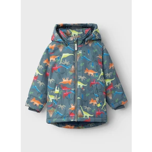 Name İt Mavi Erkek Mont Nmmmax Jacket Happy Dıno