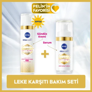 NIVEA Luminous630 Leke Karşıtı Gündüz Yüz Kremi 40ml ve Luminous630 Leke Karşıtı Serum 30ml