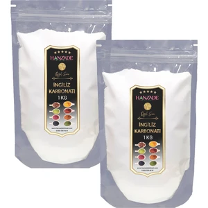 Hanzade Bitkisel İngiliz Karbonatı 1 kg x 2 Adet