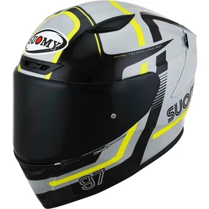 Track-1 Kask Nınety Seven Grey-Yellow