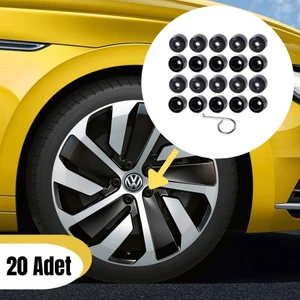 Bijon Kapağı Şifresiz 20 Adet Siyah Vw Passat B8 2015-2019 1K0601173