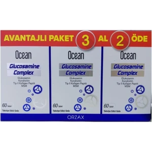 Ocean Glucosamine Complex 60 Tablet -3 Al 2 Öde