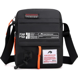 Haoshuai Erkek Omuz Çantası - Kırmızı (Yurt Dışından)