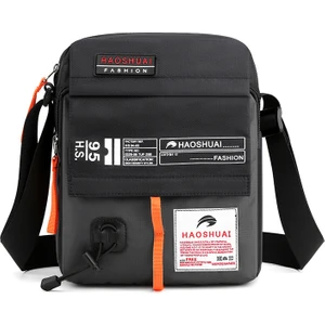 Haoshuai Erkek Omuz Çantası - Kırmızı (Yurt Dışından)